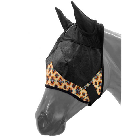 Showman Aztec Fly Mask with Ears
