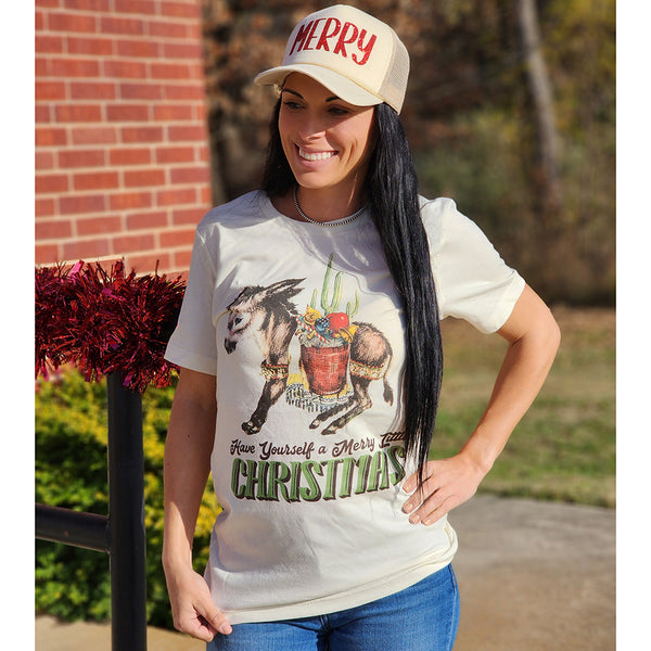 Christmas Donkey Tee Western Edge, Ltd.