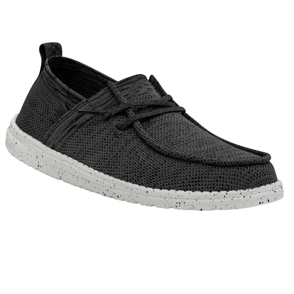 Dark Grey Hey Dude Shoes Wendy Stretch HEYDUDE Women's Wendy