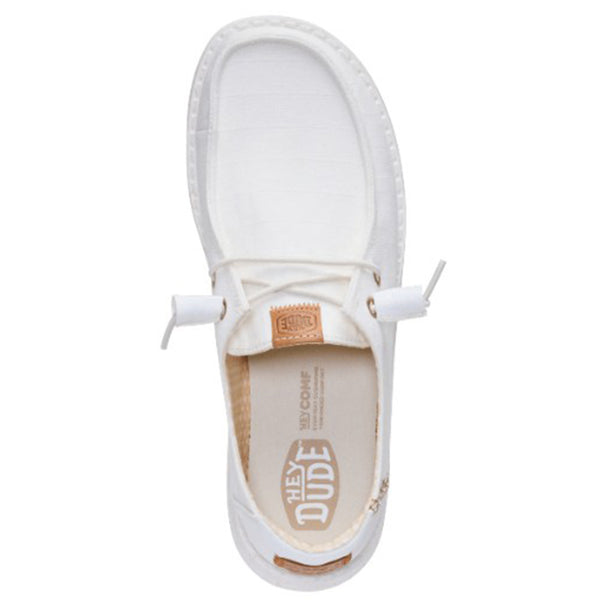 HeyDude Snow Wendy Chambray Grid | Lightweight Casual Slip-On Shoes