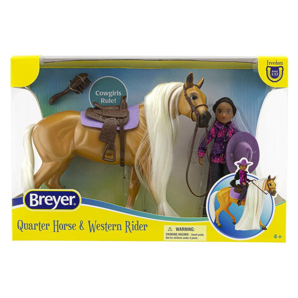Breyer Horse Charm & Western Rider Gabi Toy Set