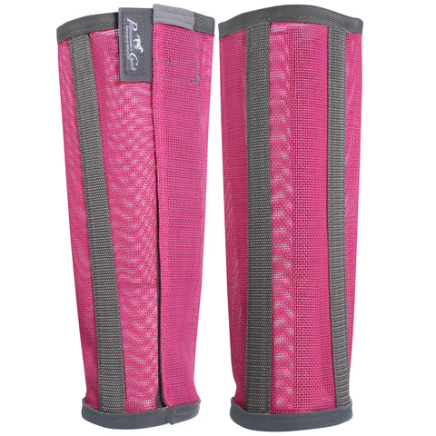 Professional's Choice Large Pink Deluxe Fly Boots