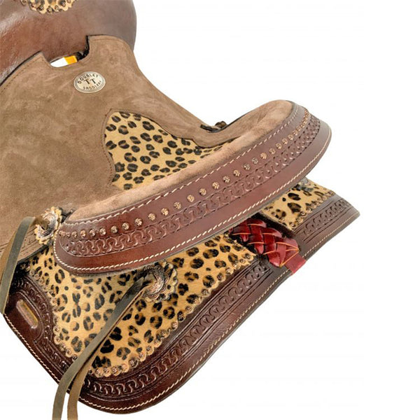 New! Saddle Pouch – Cheetah main image 1
