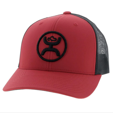 Hooey Classic Red/Black Youth Cap