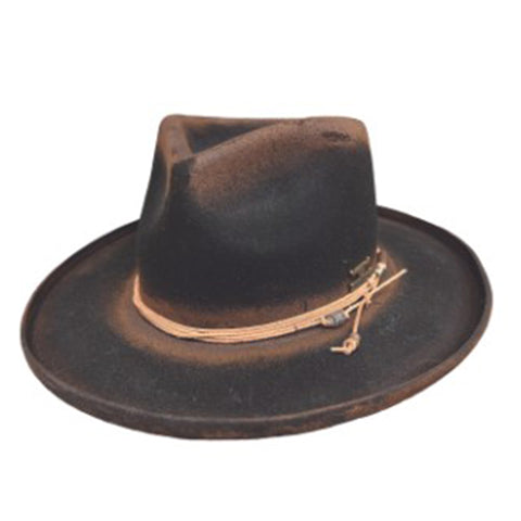 Texas Outlaw Black Bullhide Hat