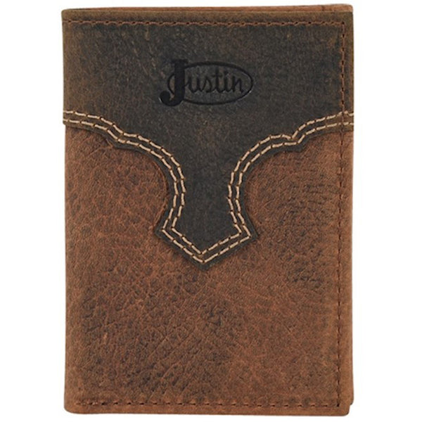Justin Men's Trifold Wallet Western Edge, Ltd.