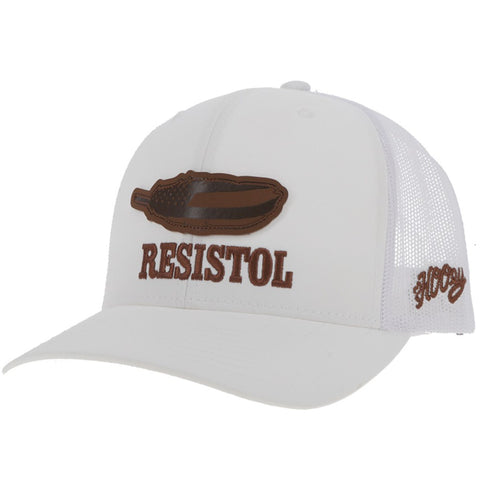 Hooey Resistol Cap With Leather Feather