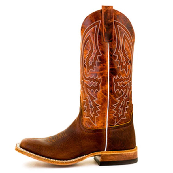 Anderson Bean Men's Mike Tyson Rust Square Toe Boot