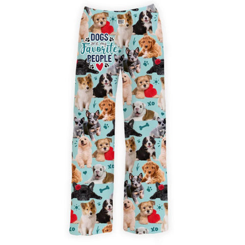 Brief Insanity Dogs Are My Favorite People PJ Pants