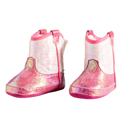 Twister Infant Krissy Pink Baby Bucker Boots