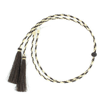 Horse Hair Natural and Tan Stampede String