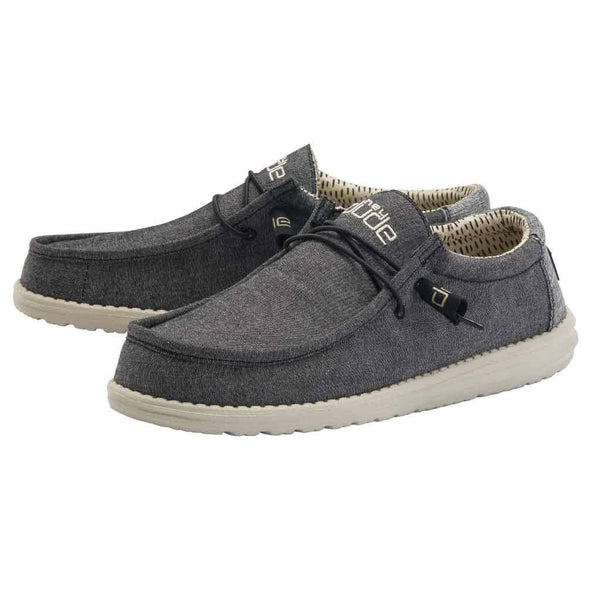 Hey Dude Wally Chambray Black display picture 1