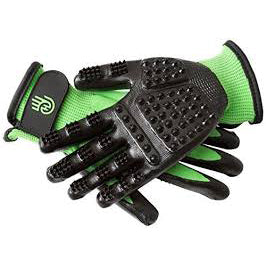Green HandsOn Grooming Glove
