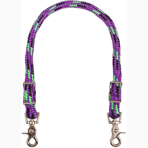 Mustang Purple Black and Lime Wither Strap