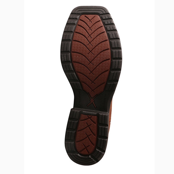 Twisted X Men's Brown Caiman Print 12