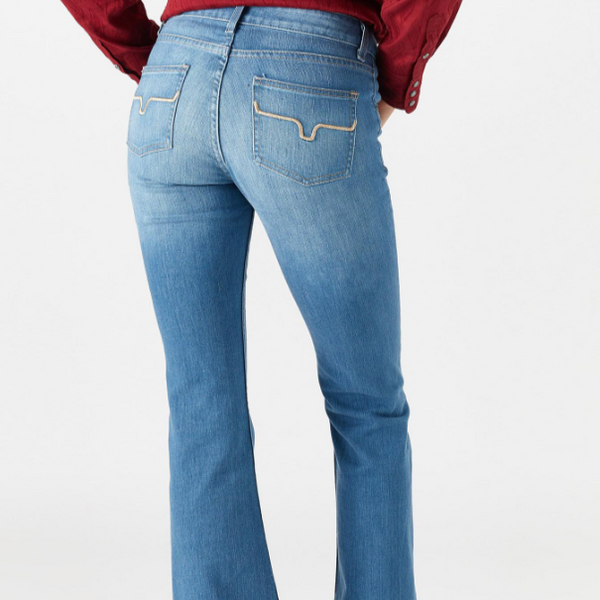 Kimes Ranch Lola Soho Light Wash Trouser Jean