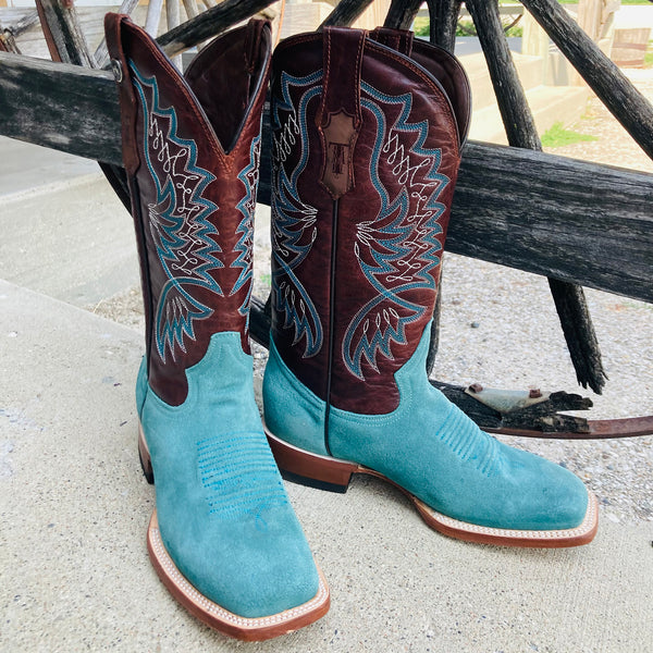 Brütting OHIO HIGH Meisjes Trekking- & wandellaarzen, Turquoise/felroze