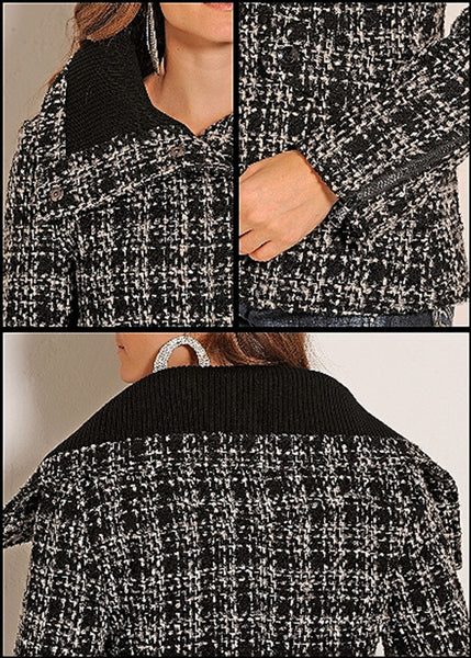 vetyna grey wool jacket