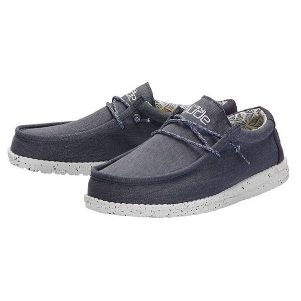 Hey Dude Wally Chambray Black Hey Dude Men main image 4