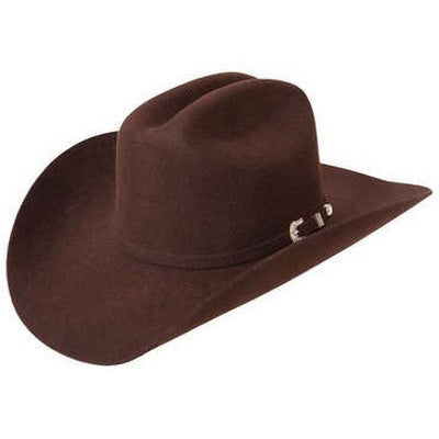 Stetson 3X Chocolate Oak Ridge Felt Hat