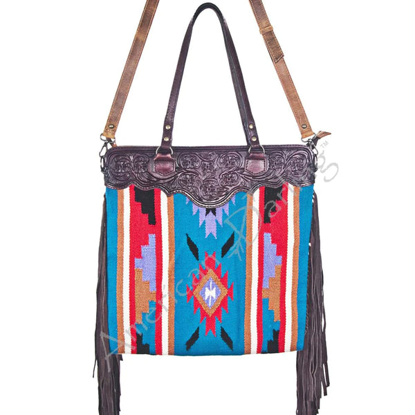 American Darling Aztec Blanket & Fringe Bag Western Edge, Ltd.
