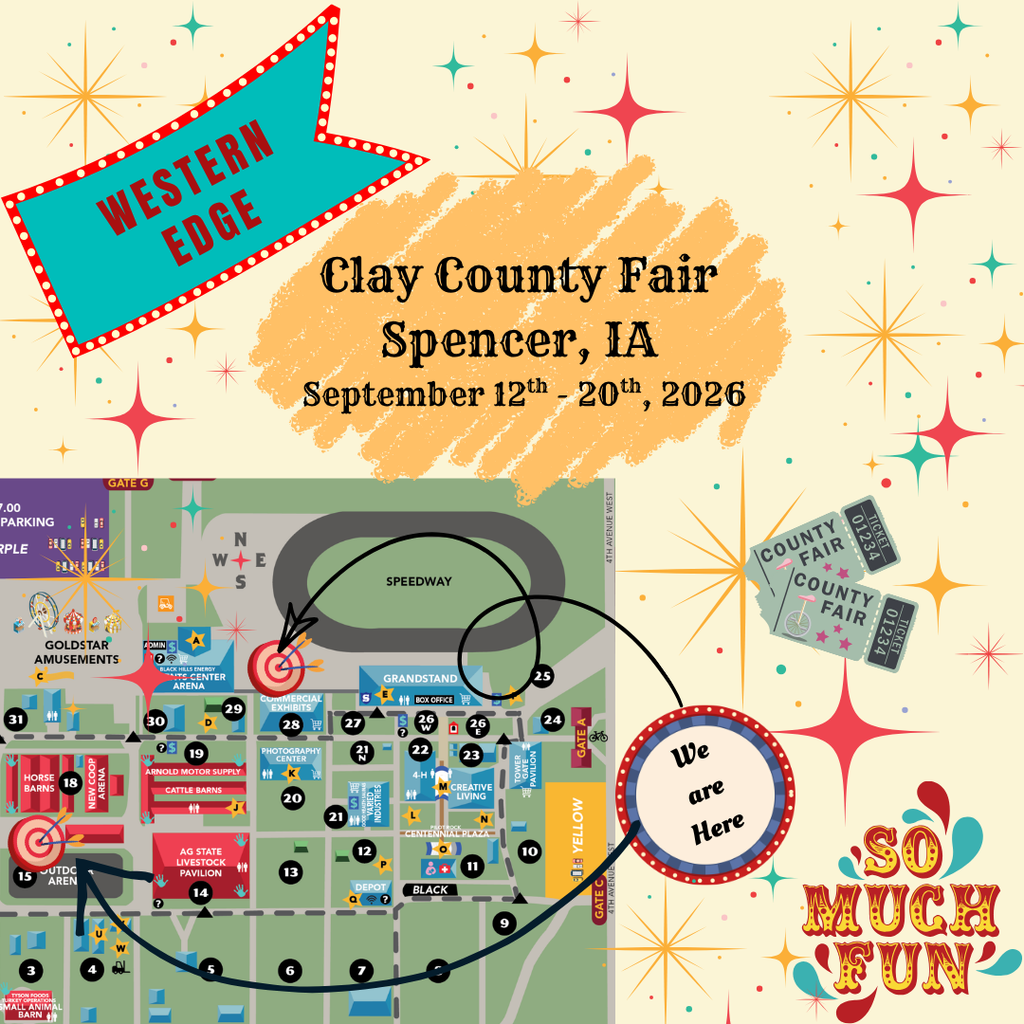 Shop The Western Edge at the Clay County Fair