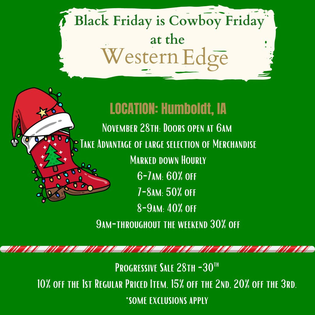 It’s Cowboy Friday & Weekend at The Edge!
