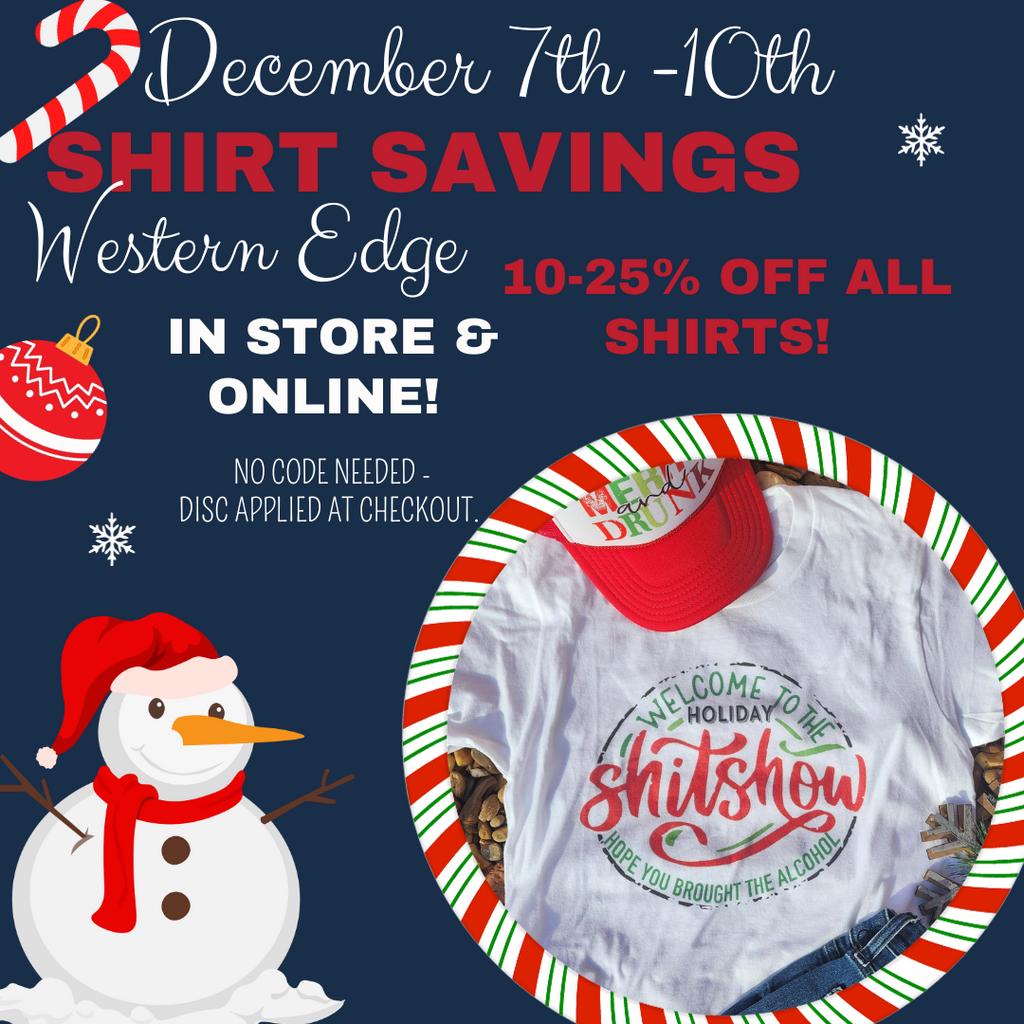 Holiday Shirt Savings