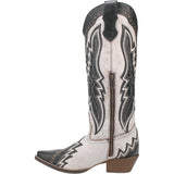 Dan Post Women's White/Black Shawnee West Boots