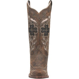 Laredo Women's Zuri Brown Floral Snip Toe Boots