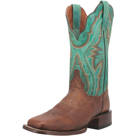 Dan Post Women's Brown/Turquoise Babs Boots