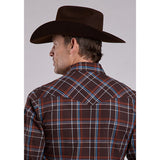 Roper Men's Performance Plaid Button Up