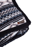 Roper Black Aztec Throw Blanket