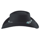 Montecarlo Klamath Black Felt Hat