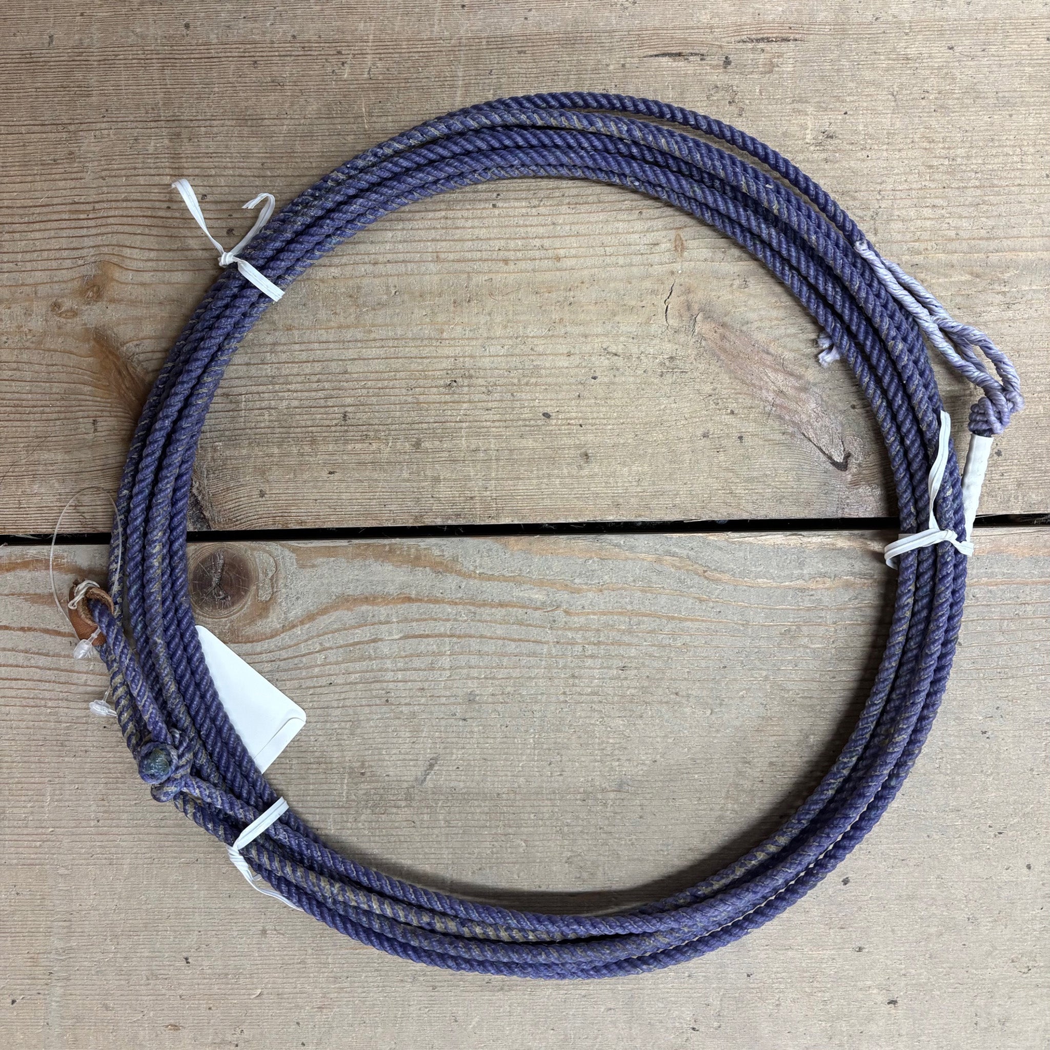 The Complete Cowboy 18' Purple Kids Roping Rope