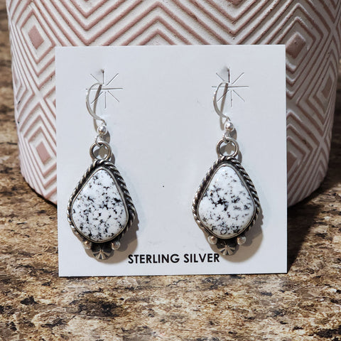 " Danna " White Buffalo Earrings