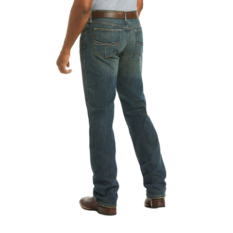Men's Ariat M2 Legacy Relaxed Fit Bootcut Jeans Back View
