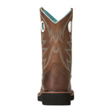 Back side view of the boot. 