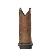 Back side view of the Sierra Delta Waterproof Steel Toe Work Boots.