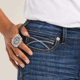 Ariat Women's Lita R.E.A.L. Rosa Boot Cut Jean