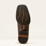 Bottom side view of Ariat Men's Barley Brown Sport Ranger Western Boots.