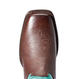 Ariat Women's Dark Cottage/Turquoise Square Toe Boots