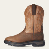 Full side view of Big Rig Work Boots. 