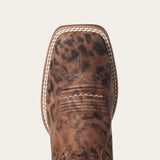 Ariat Women's Primetime Leopard Square Toe Western Boots