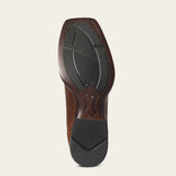Bottom side view of Men's Distressed Brown Dash Western Boots.