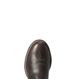 Ariat Men’s Stockman Ultra Wicker/Federal Blue Western Boots toe view