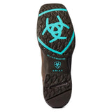 ARIAT Women's Anthem Shortie Western Boot Wide Square Toe sole view 