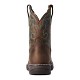 ARIAT Women's Anthem Shortie Western Boot Wide Square Toe heel view