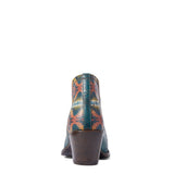 Back side view of Ariat x Pendleton Women's Turquoise Dixon Western Boots.