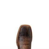 Ariat Men's Distressed Standout Boot in Dusted Wheat Color toe view
